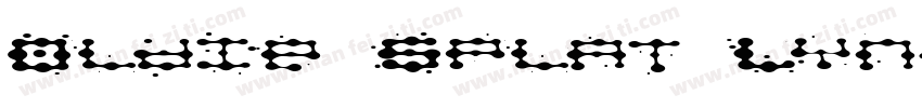 Oldie Splat Lyngam字体转换